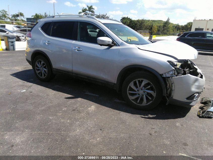 2015 Nissan Rogue Sl VIN: 5N1AT2MT6FC793058 Lot: 37389511