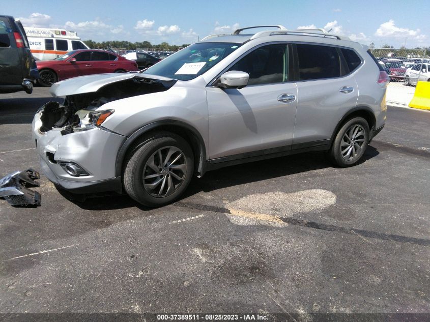 2015 Nissan Rogue Sl VIN: 5N1AT2MT6FC793058 Lot: 37389511