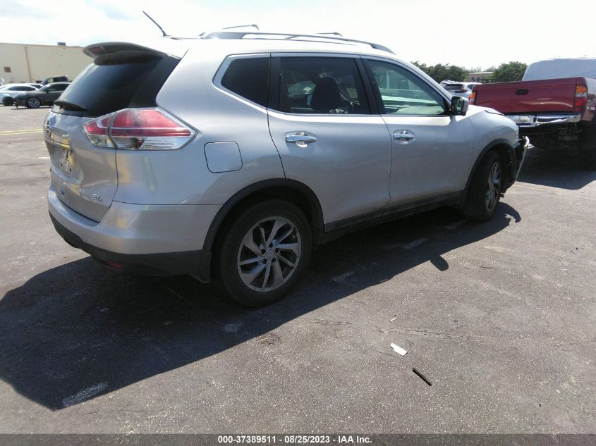 2015 Nissan Rogue Sl VIN: 5N1AT2MT6FC793058 Lot: 37389511