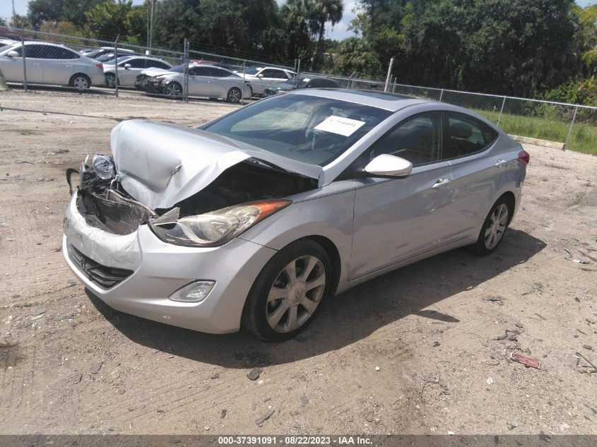 5NPDH4AE7DH168660 2013 Hyundai Elantra Limited