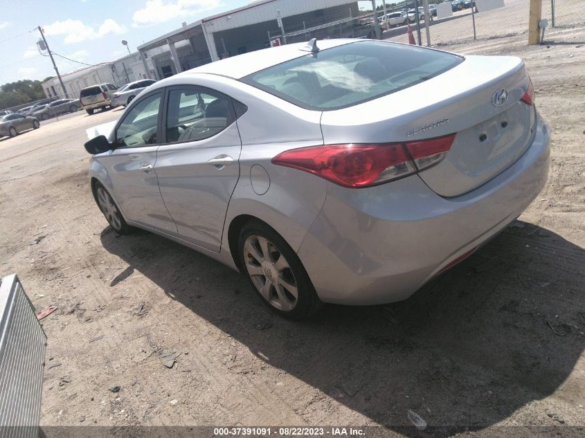 5NPDH4AE7DH168660 2013 Hyundai Elantra Limited