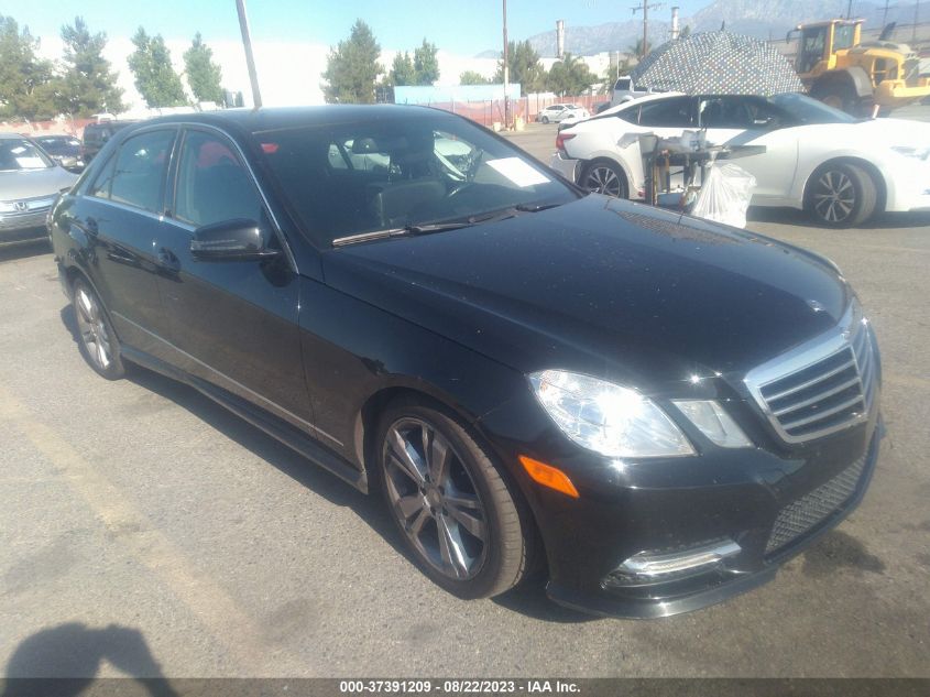 WDDHF5KB9DA700460 2013 Mercedes-Benz E 350