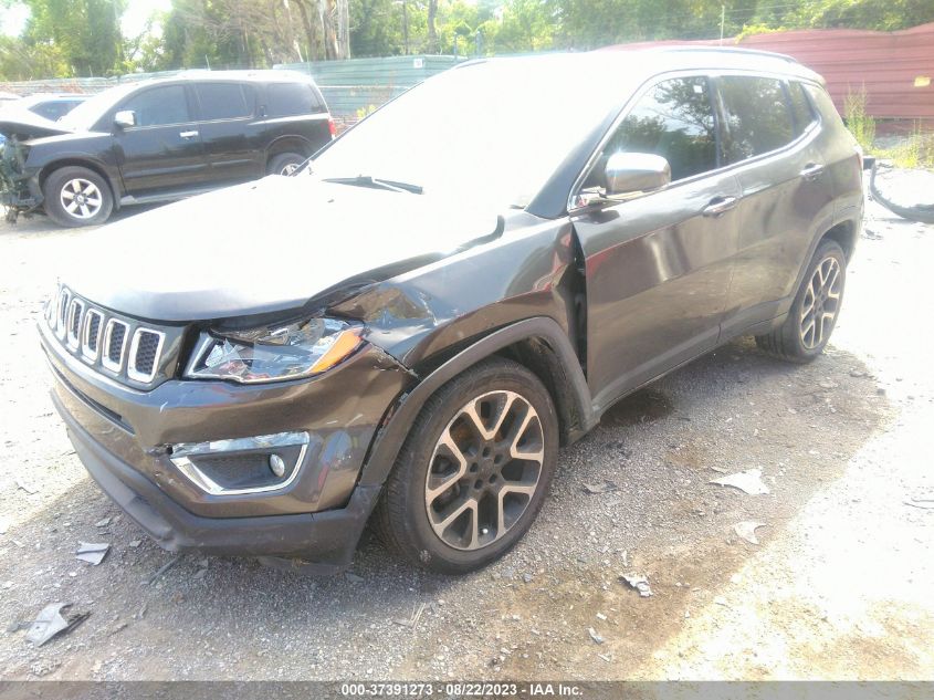 3C4NJDCB1KT601169 2019 Jeep Compass Limited 4X4