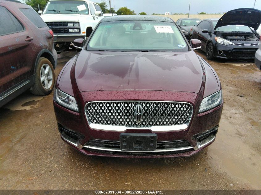 1LN6L9RP7H5624085 2017 Lincoln Continental Reserve