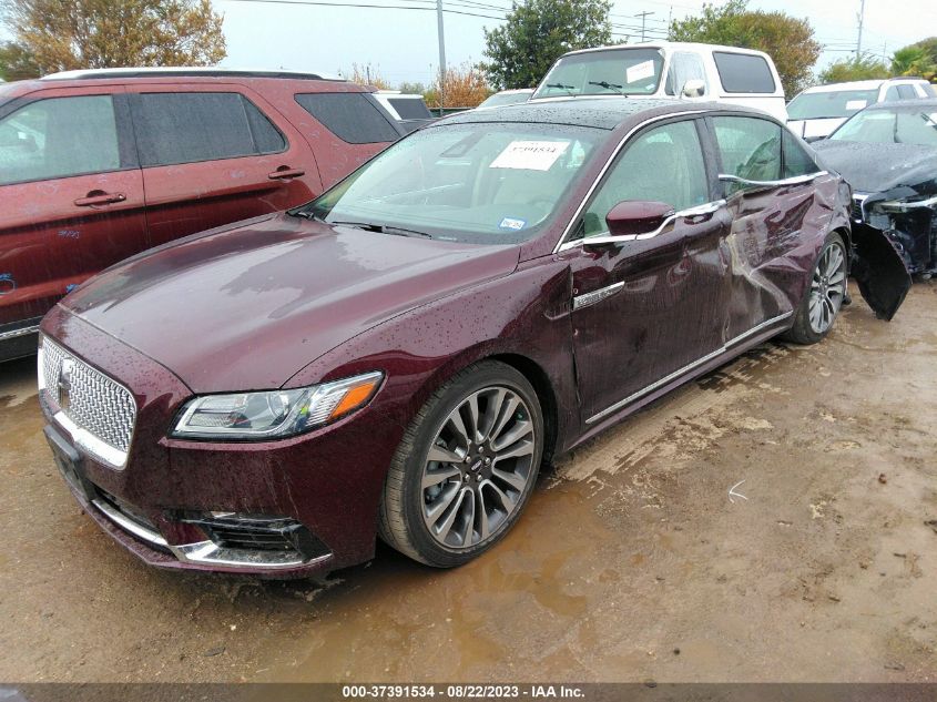 1LN6L9RP7H5624085 2017 Lincoln Continental Reserve