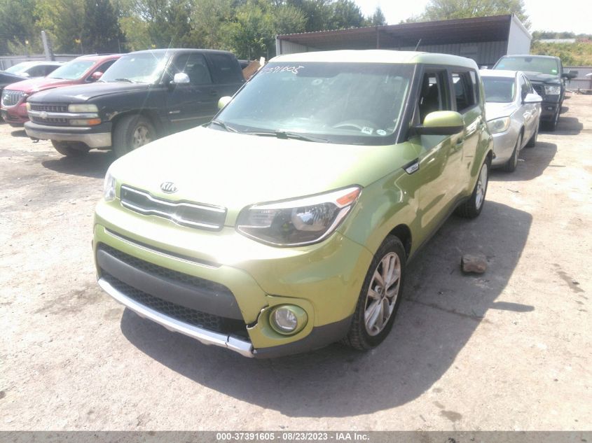 2017 Kia Soul + VIN: KNDJP3A50H7876940 Lot: 37391605