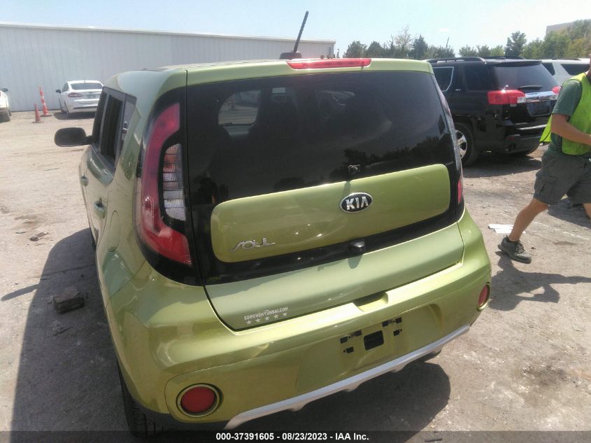 2017 Kia Soul + VIN: KNDJP3A50H7876940 Lot: 37391605