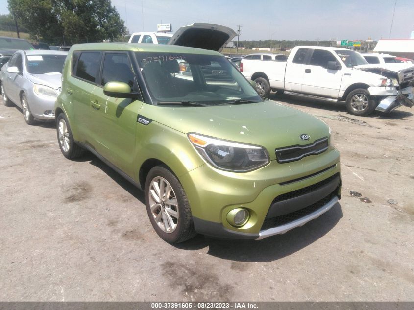 2017 Kia Soul + VIN: KNDJP3A50H7876940 Lot: 37391605