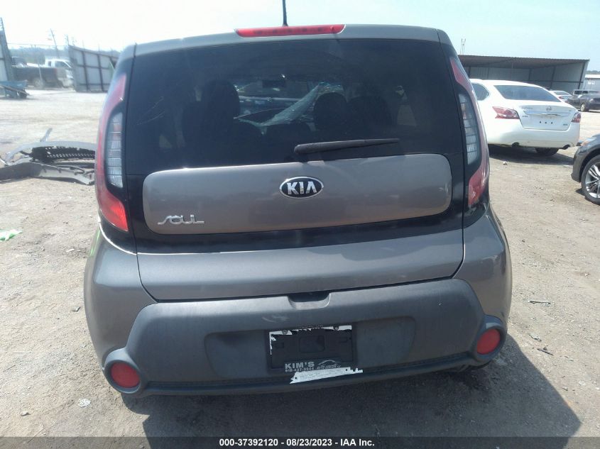 2015 Kia Soul + VIN: KNDJP3A56F7186073 Lot: 37392120