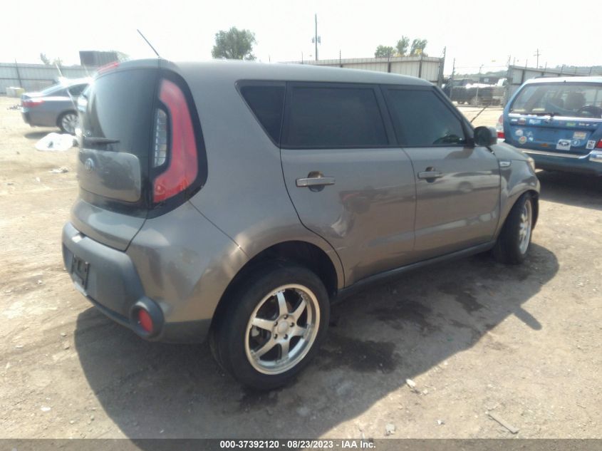 2015 Kia Soul + VIN: KNDJP3A56F7186073 Lot: 37392120