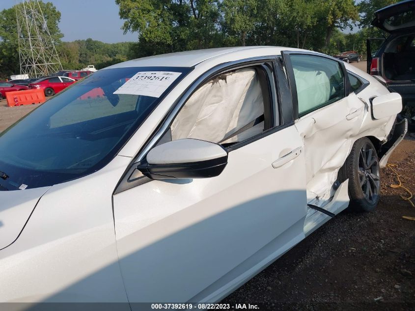 2HGFC2F85KH569159 2019 Honda Civic Sedan Sport