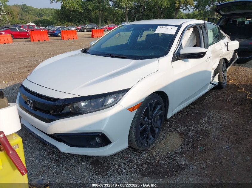 2HGFC2F85KH569159 2019 Honda Civic Sedan Sport