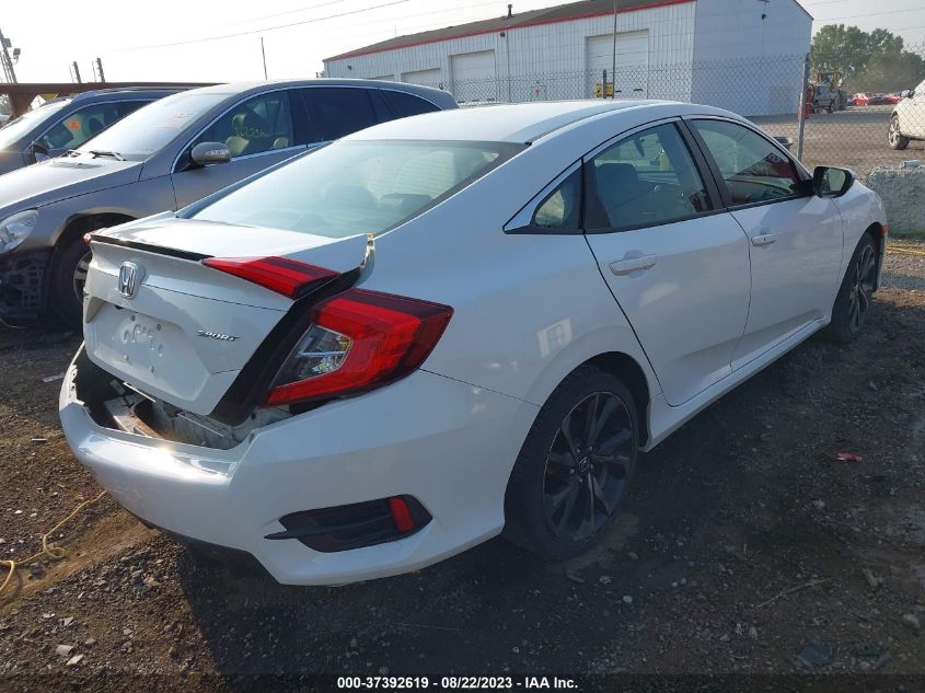 2HGFC2F85KH569159 2019 Honda Civic Sedan Sport