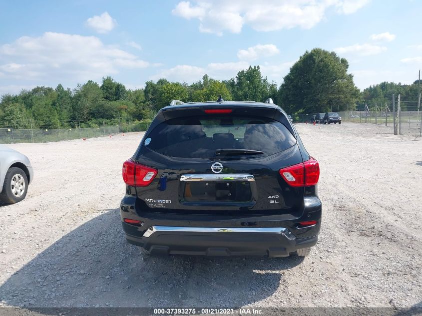 2020 Nissan Pathfinder Sl VIN: 5N1DR2CMXLC607748 Lot: 37393275