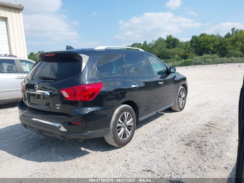 2020 Nissan Pathfinder Sl VIN: 5N1DR2CMXLC607748 Lot: 37393275