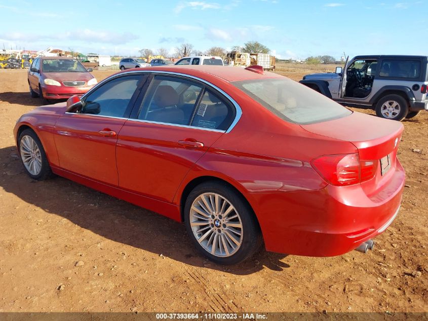 2013 BMW 328I VIN: WBA3A5G53DNP21895 Lot: 37393664