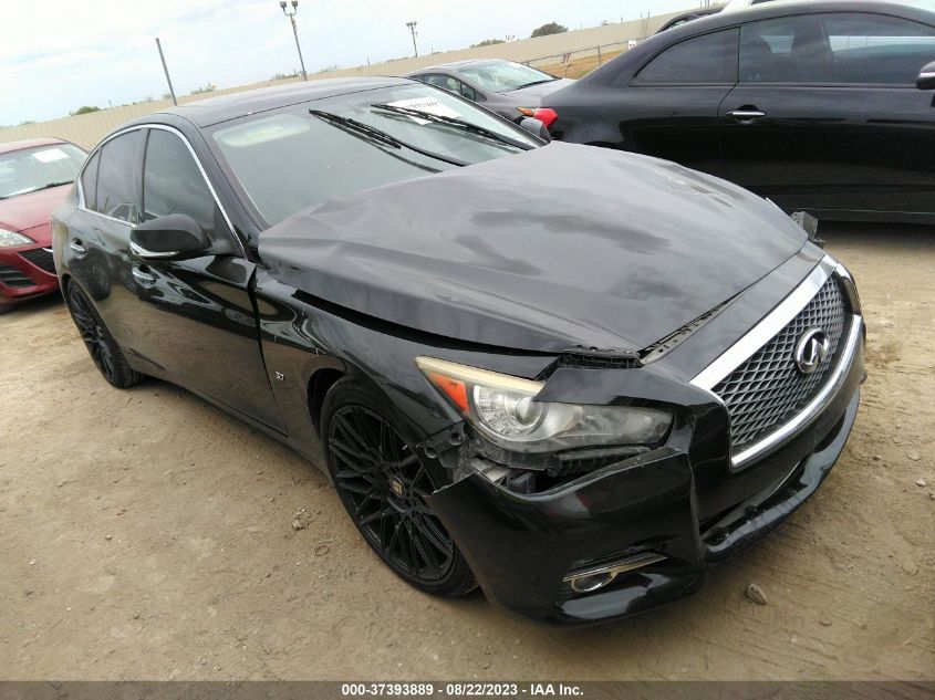 2014 Infiniti Q50 Premium VIN: JN1BV7AP8EM676861 Lot: 37393889