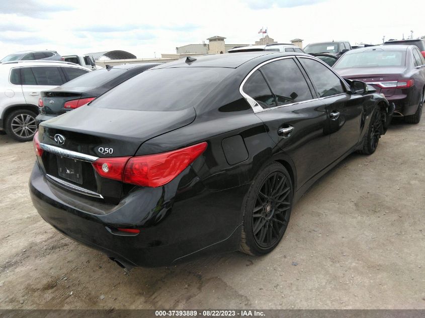 2014 Infiniti Q50 Premium VIN: JN1BV7AP8EM676861 Lot: 37393889