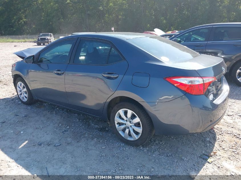 2014 Toyota Corolla Le VIN: 5YFBURHE8EP129263 Lot: 37394156