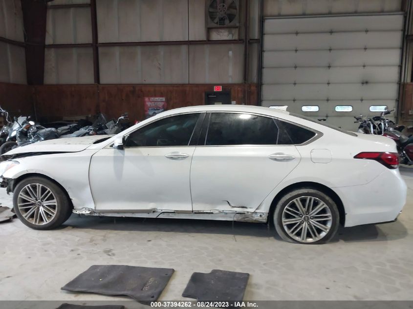 2018 Genesis G80 3.8L VIN: KMHGN4JEXJU233391 Lot: 37394262