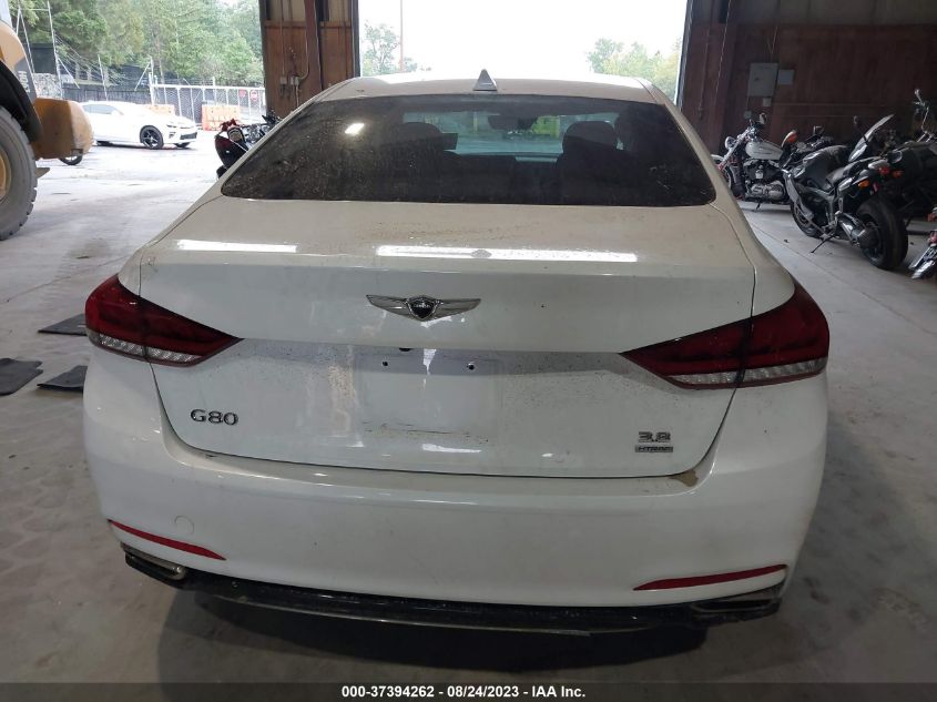 2018 Genesis G80 3.8L VIN: KMHGN4JEXJU233391 Lot: 37394262