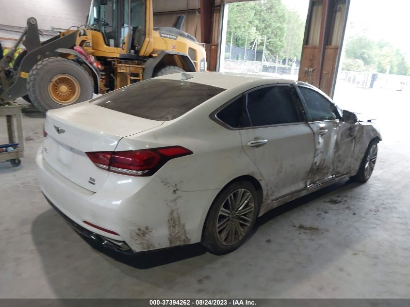 2018 Genesis G80 3.8L VIN: KMHGN4JEXJU233391 Lot: 37394262