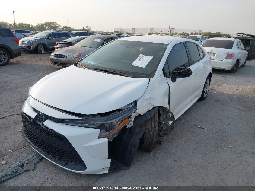 2021 Toyota Corolla Le VIN: 5YFEPMAE4MP190299 Lot: 37394734