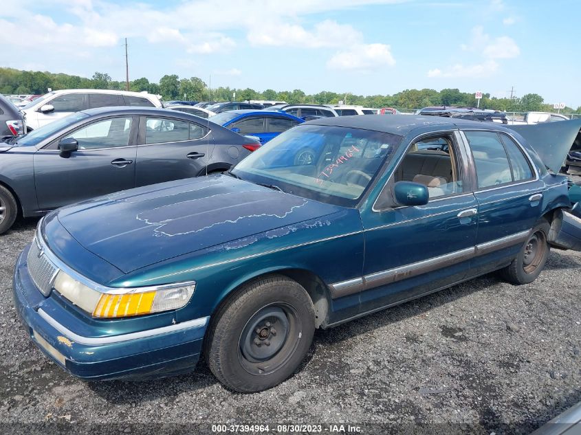 1993 Mercury Grand Marquis Gs VIN: 2MELM74W3PX685064 Lot: 40795589