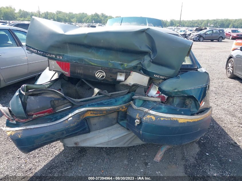 1993 Mercury Grand Marquis Gs VIN: 2MELM74W3PX685064 Lot: 40795589