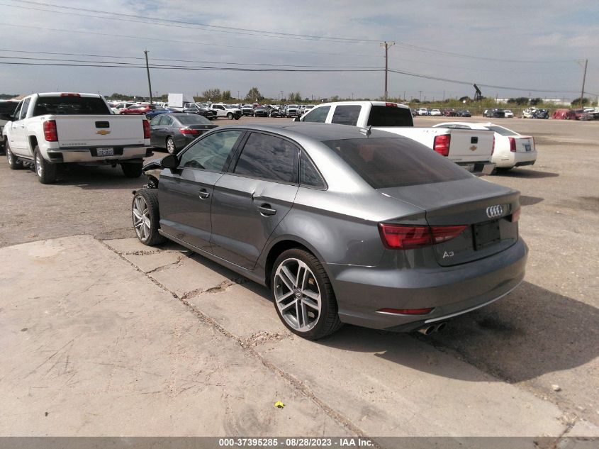 2017 Audi A3 Sedan Premium VIN: WAUAUGFF4H1066101 Lot: 37395285