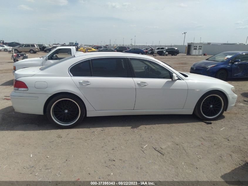 2008 BMW 750Li VIN: WBAHN83508DT79593 Lot: 37395343