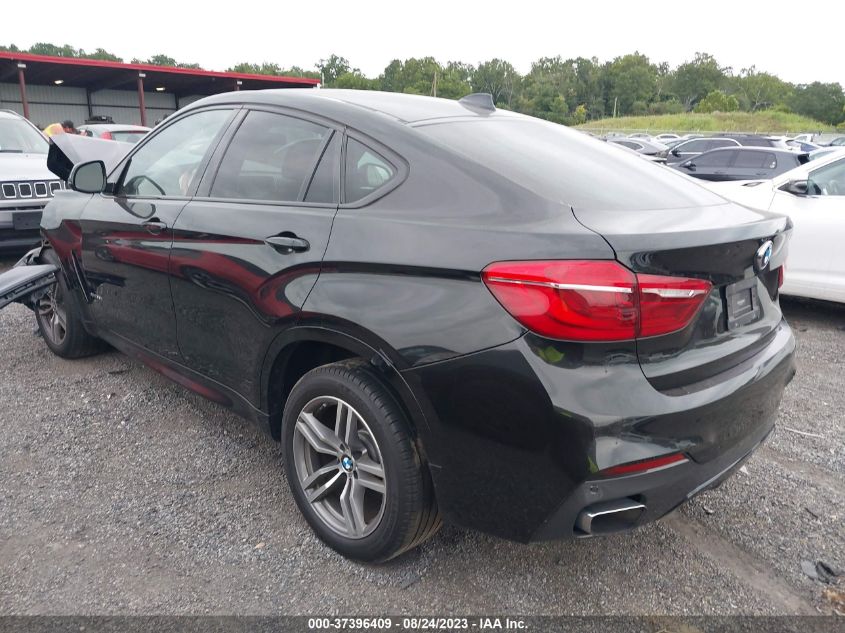 VIN 5UXKU2C32H0X47141 2017 BMW X6, Xdrive35I no.3