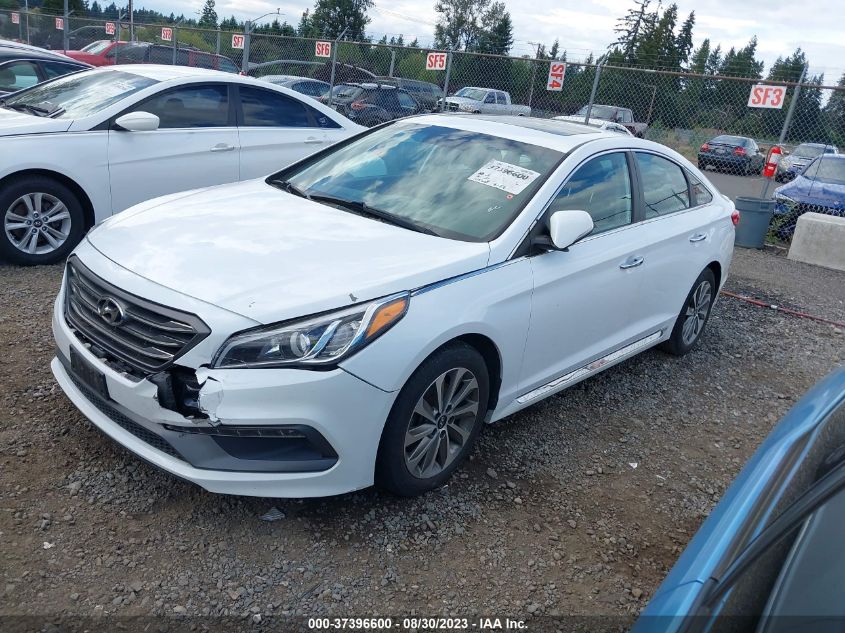 2016 Hyundai Sonata 2.4L Sport VIN: 5NPE34AF5GH434984 Lot: 37396600