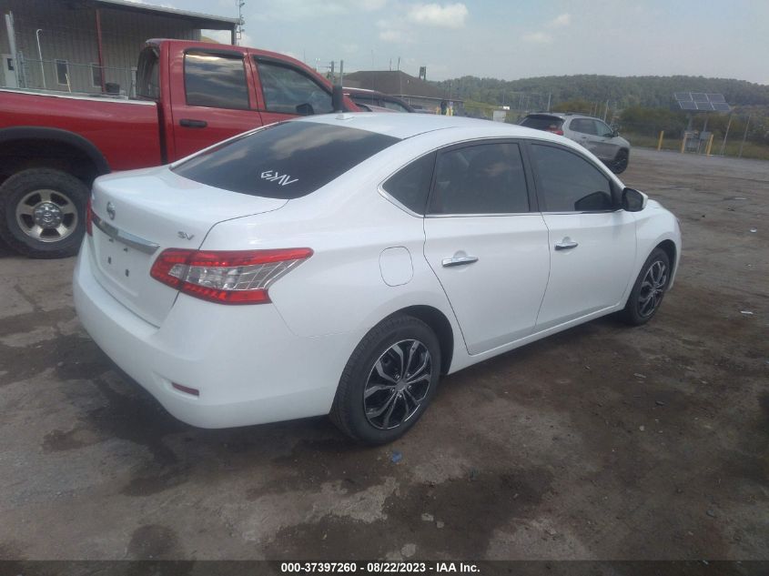 2015 Nissan Sentra Fe+ S/Sv/S/Sr/Sl VIN: 3N1AB7AP2FY250621 Lot: 37397260