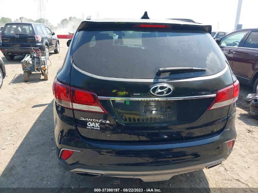 KM8SM4HF5HU183750 2017 Hyundai Santa Fe Se