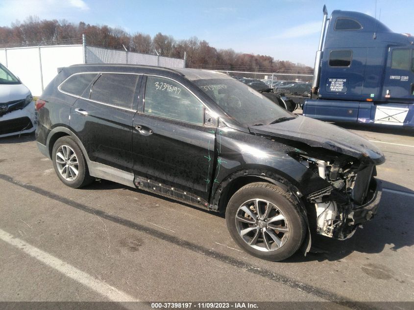 2017 Hyundai Santa Fe Se VIN: KM8SM4HF5HU183750 Lot: 37398197