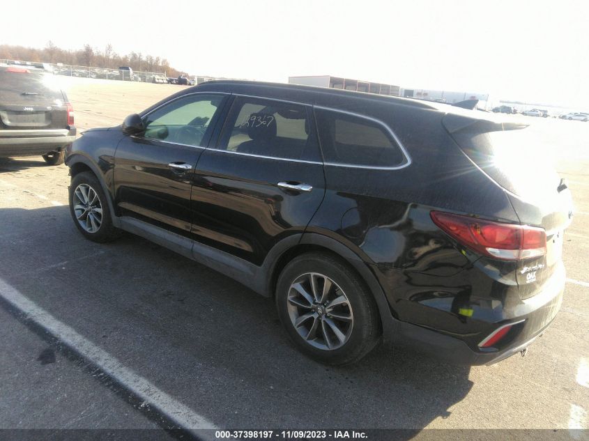 KM8SM4HF5HU183750 2017 Hyundai Santa Fe Se