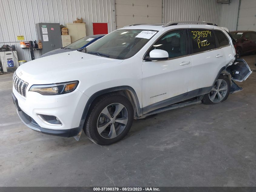 1C4PJMDX1KD456675 2019 Jeep Cherokee Limited 4X4