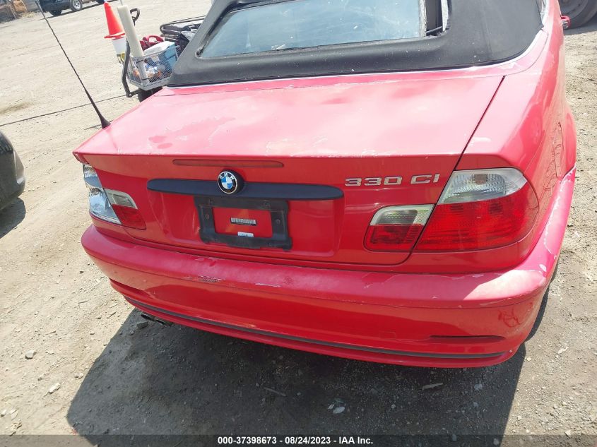 WBABS53441JU80843 2001 BMW 330Ci