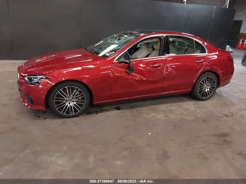 2022 Mercedes-Benz C 300 VIN: W1KAF4HB0NR038854 Lot: 37398847