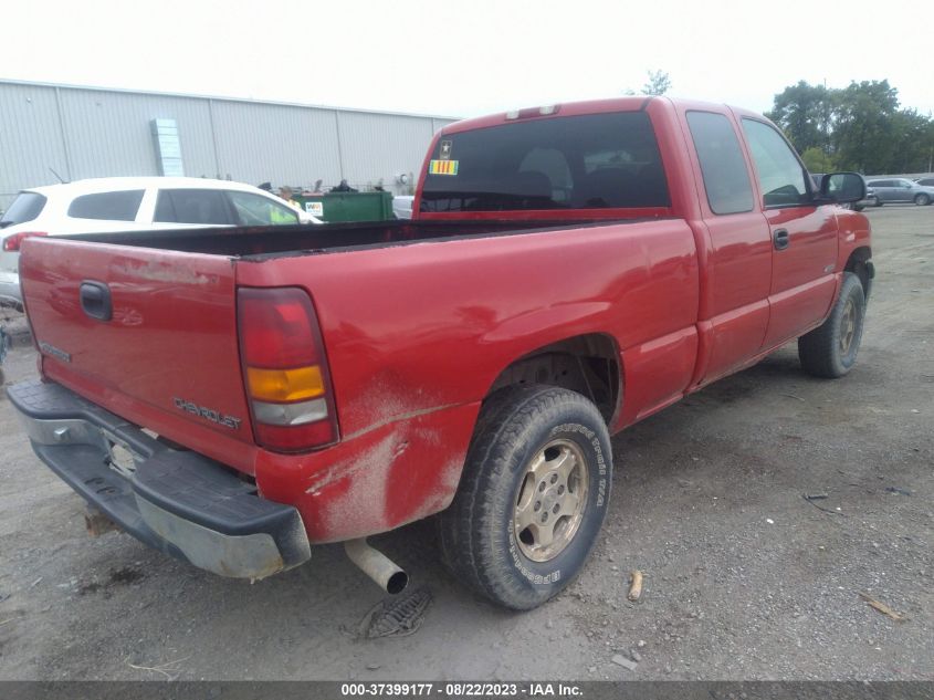 2001 Chevrolet Silverado 1500 Ls VIN: 2GCEK19T111354764 Lot: 37399177