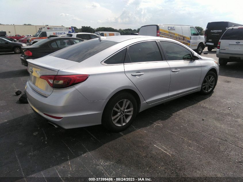 2015 Hyundai Sonata Se VIN: 5NPE24AF9FH156057 Lot: 37399486