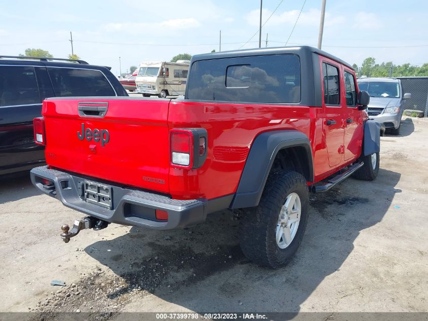 2020 Jeep Gladiator Sport S 4X4 VIN: 1C6HJTAG8LL158495 Lot: 37399798