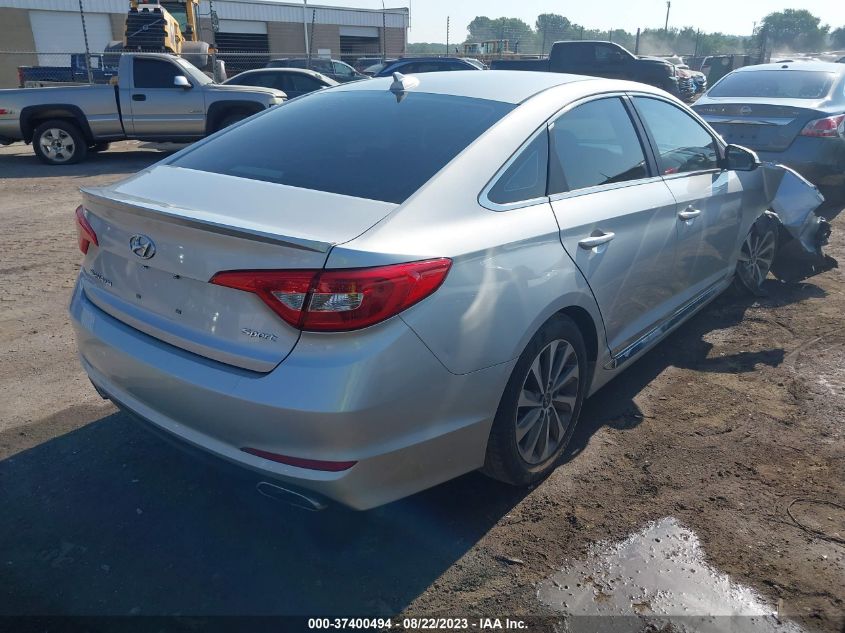 2015 Hyundai Sonata 2.4L Sport VIN: 5NPE34AF8FH051703 Lot: 37400494