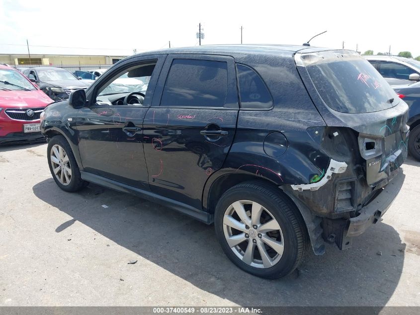 2014 Mitsubishi Outlander Sport Es VIN: 4A4AP3AU6EE005483 Lot: 37400549