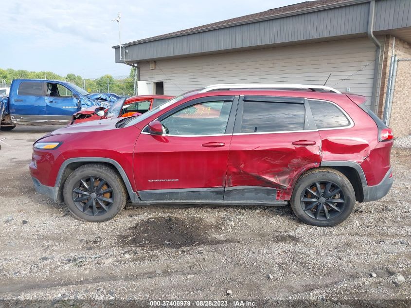 2014 Jeep Cherokee Limited VIN: 1C4PJMDS1EW165252 Lot: 37400979