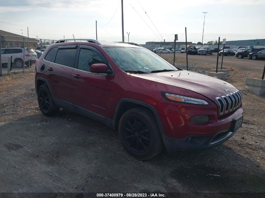 2014 Jeep Cherokee Limited VIN: 1C4PJMDS1EW165252 Lot: 37400979