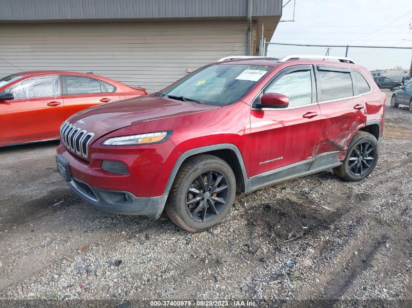 2014 Jeep Cherokee Limited VIN: 1C4PJMDS1EW165252 Lot: 37400979