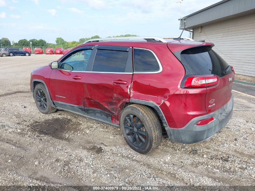 2014 Jeep Cherokee Limited VIN: 1C4PJMDS1EW165252 Lot: 37400979