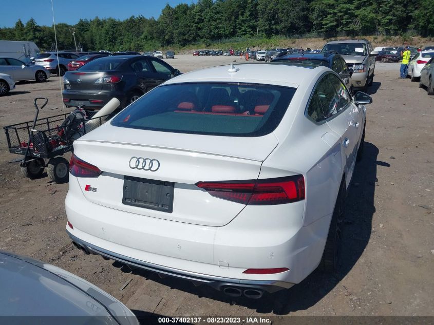 2018 Audi S5 Sportback Premium Plus VIN: WAUB4CF55JA041363 Lot: 37402137